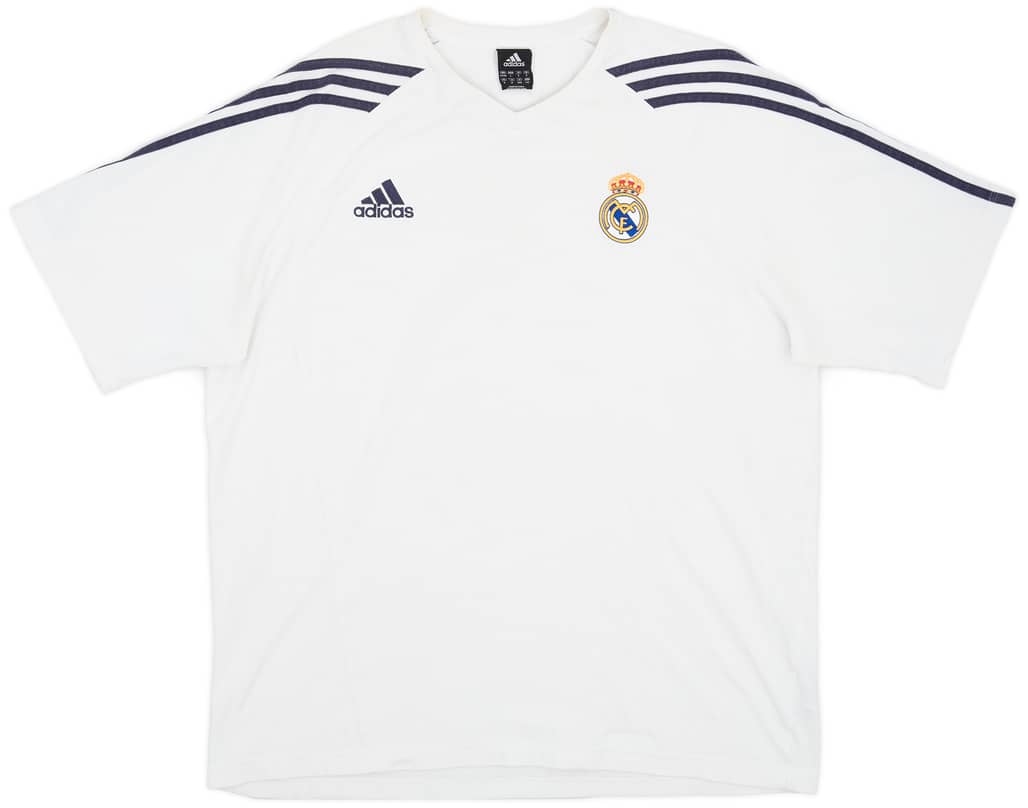 2005-06 Real Madrid adidas Leisure Tee - 7/10 - (L/XL)