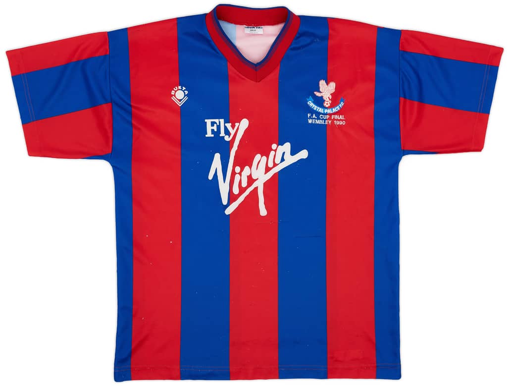 1988-90 Crystal Palace 'F.A. Cup Final' Home Shirt - 6/10 - (L)