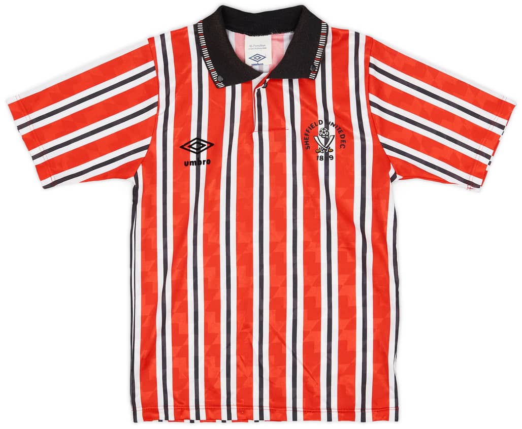 1990-92 Sheffield United Home Shirt - 8/10 - (M.Boys)