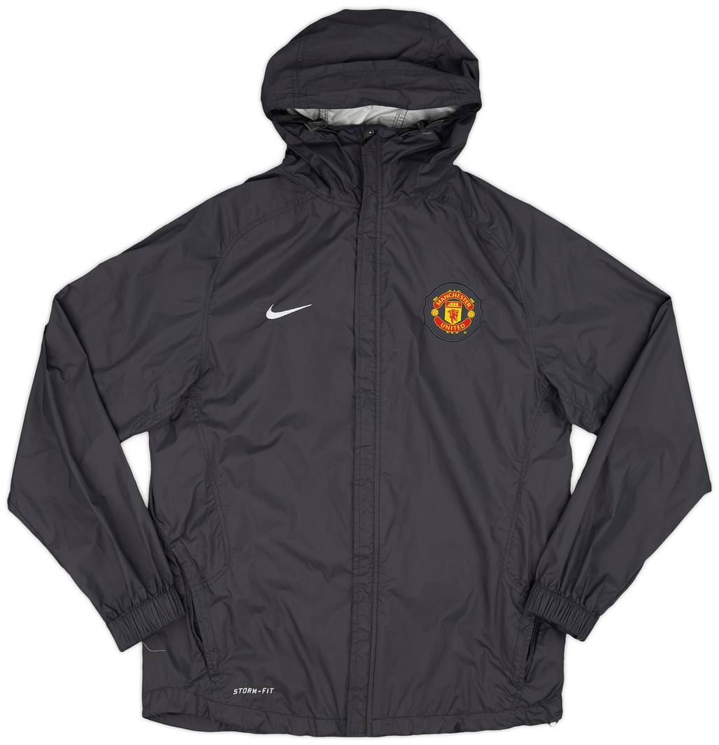 2010-11 Manchester United Nike Rain Jacket - 8/10 - (M)