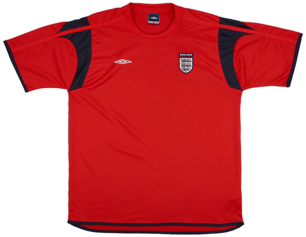 2004-05 England Umbro Training Shirt - 8/10 - (L)