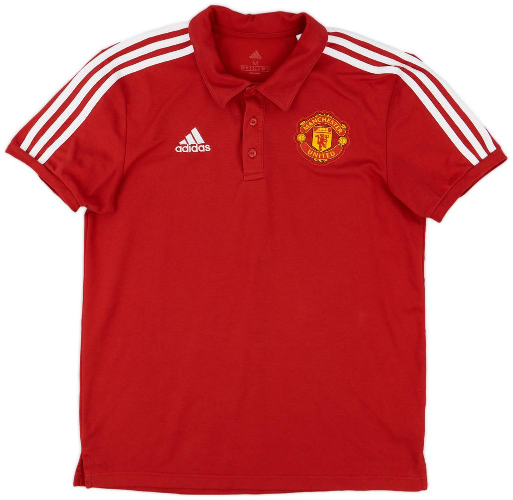 2020-21 Manchester United adidas Polo Shirt - 8/10 - (M)