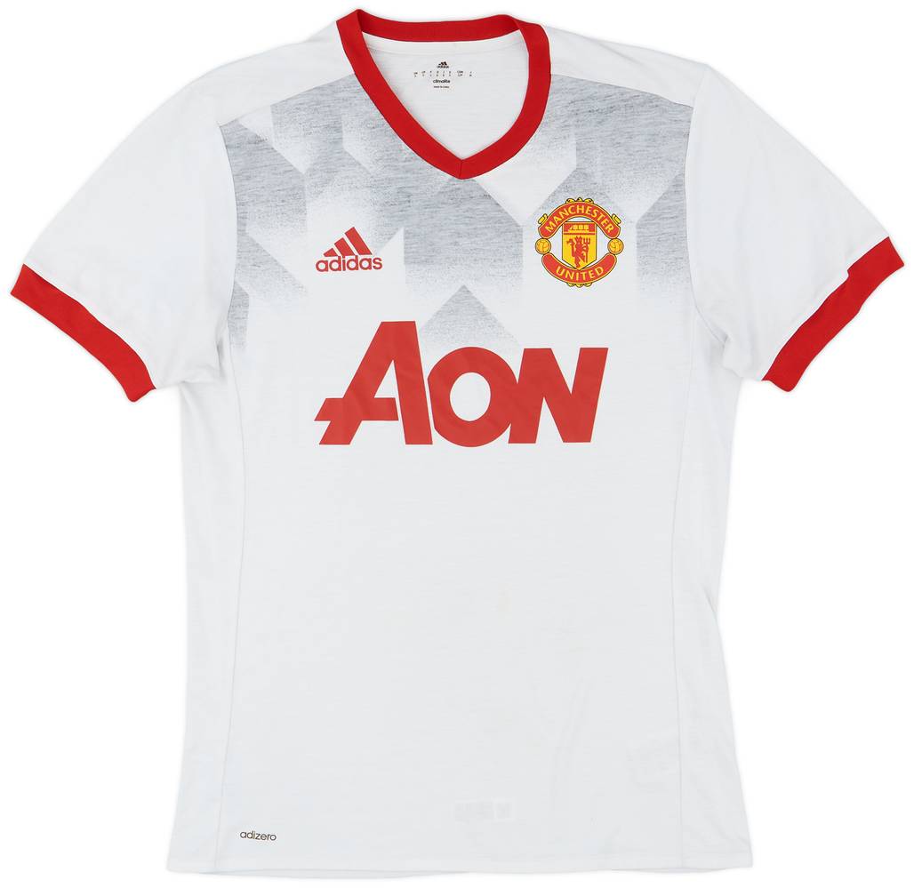 2016-17 Manchester United adizero Training Shirt - 8/10 - (S)