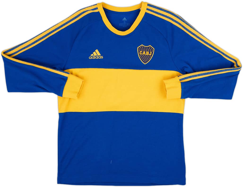 2020-21 Boca Juniors adidas Sweat Top - 7/10 - (S)