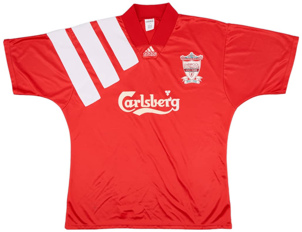 1992-93 Liverpool Centenary Home Shirt - 5/10 - (L/XL)