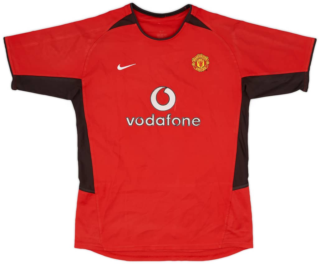 2002-04 Manchester United Home Shirt - 5/10 - (XL.Boys)