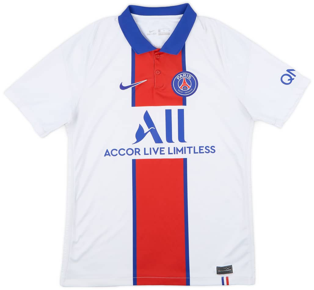 2020-21 Paris Saint-Germain Away Shirt - 9/10 - (M)