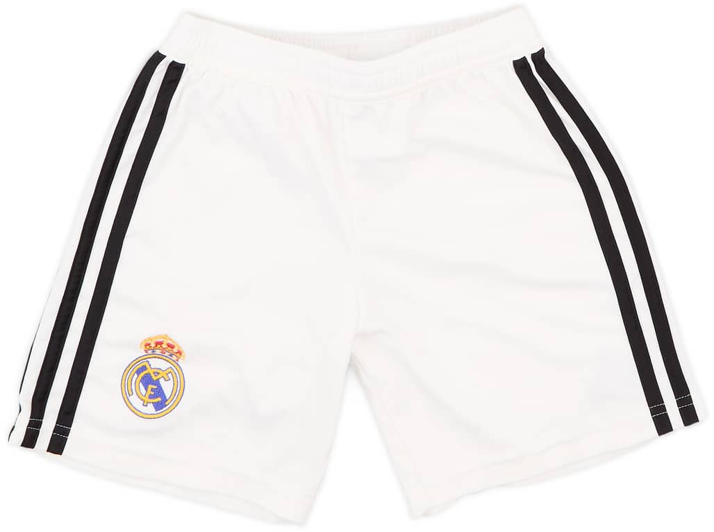 2018-19 Real Madrid Home Shorts - 7/10 - (XS.Boys)