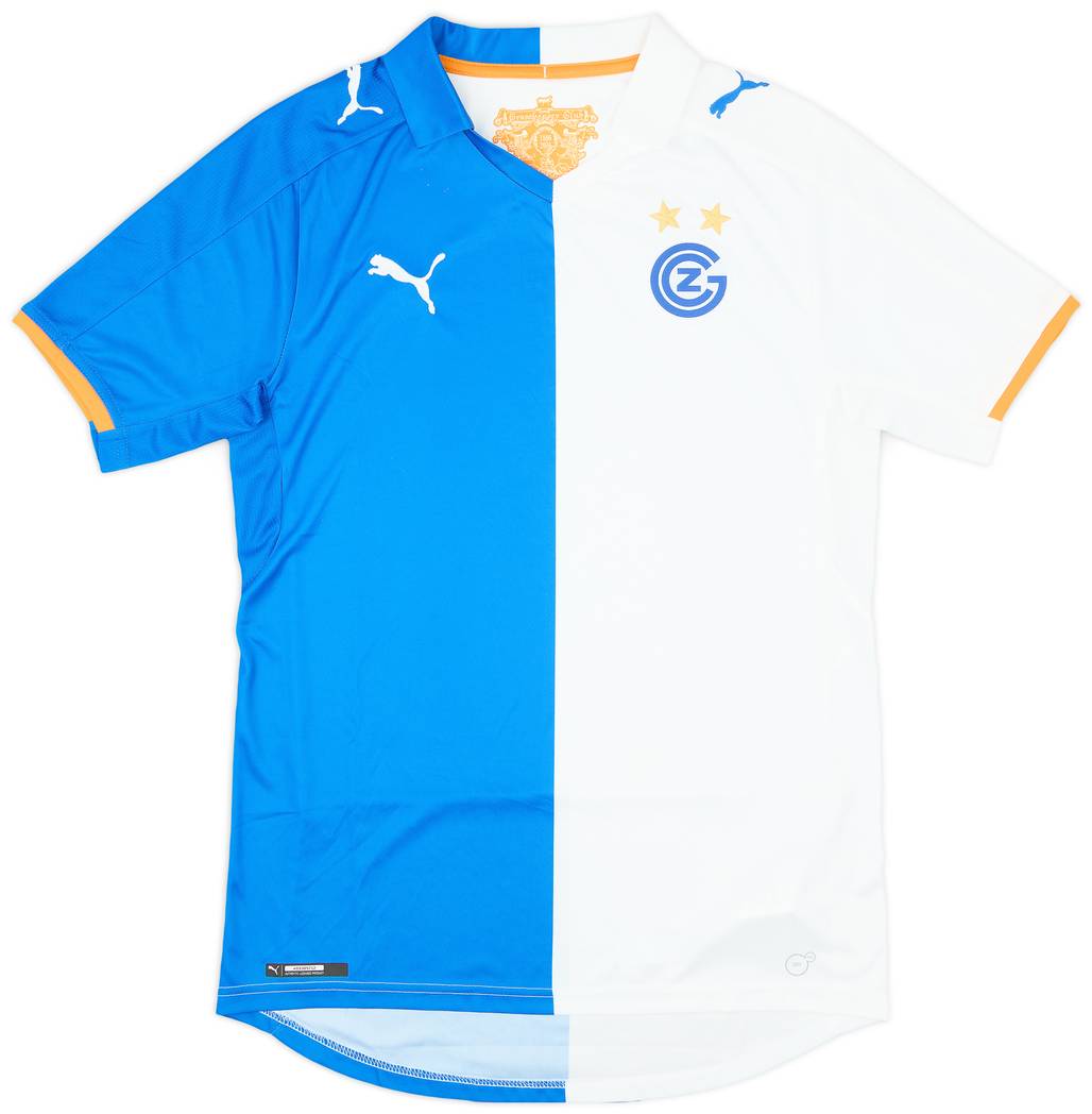 2016-17 Grasshopper Club Zurich Home Shirt - 9/10 - (S)