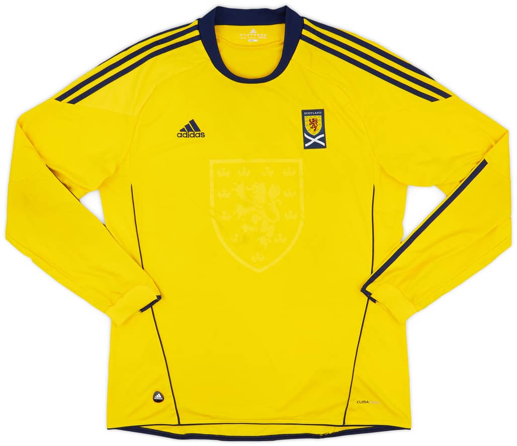 2010-11 Scotland Away L/S Shirt - 6/10 - (XL)