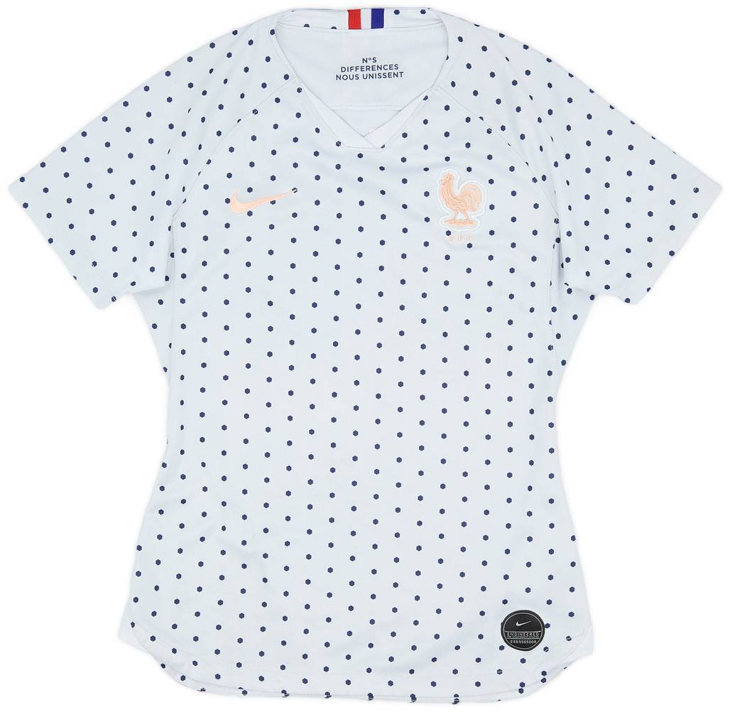 2019-20 France Women's Away Shirt - 5/10 - (Women's S)