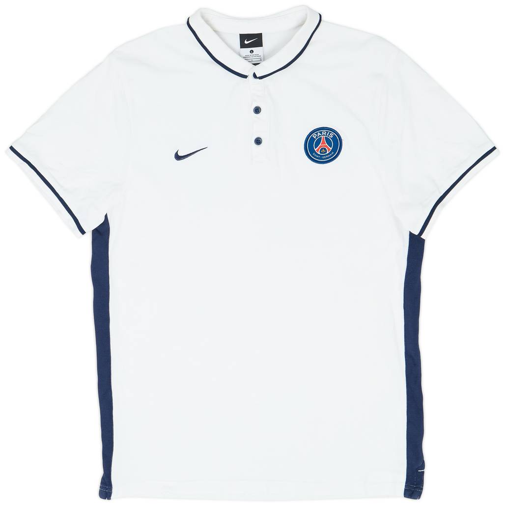 2015-16 Paris Saint-Germain Nike Polo Shirt - 8/10 - (L)