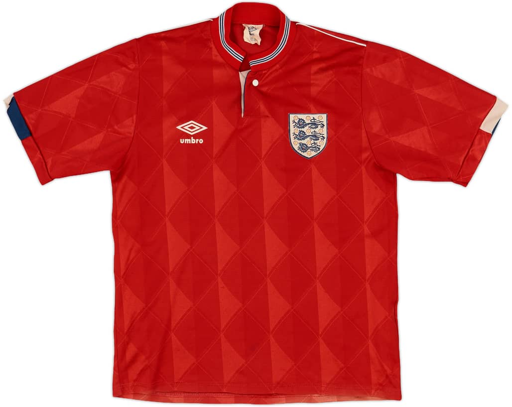 1988-89 England Away Shirt - 7/10 - (S)