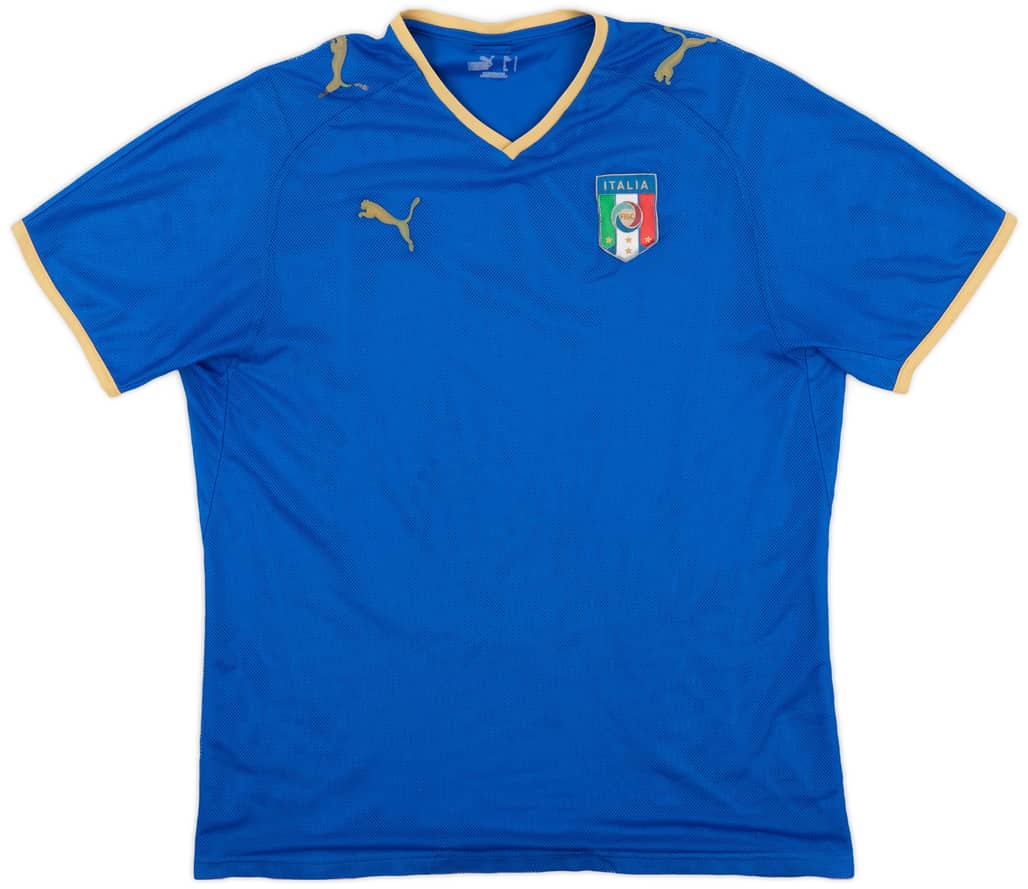 2007-08 Italy Home Shirt - 3/10 - (L)