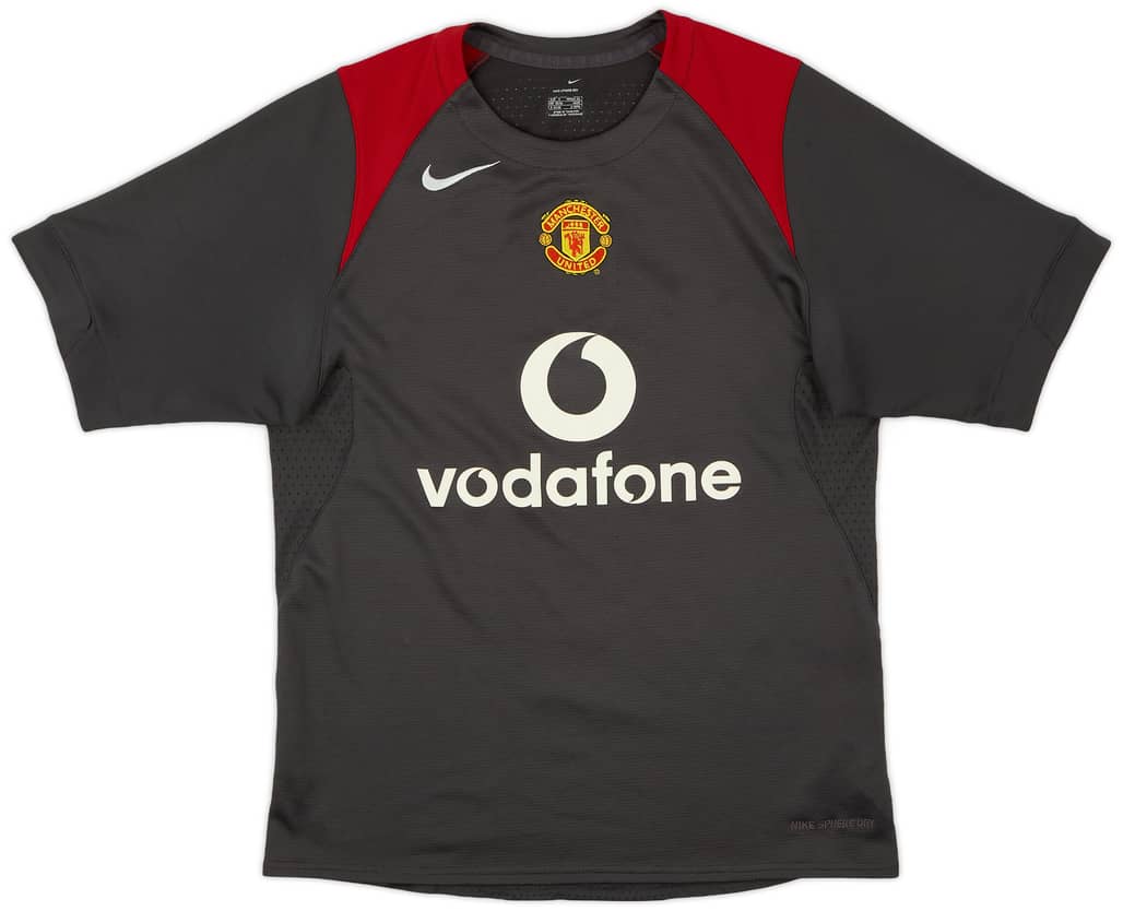 2005-06 Manchester United Nike Training Shirt - 6/10 - (S)