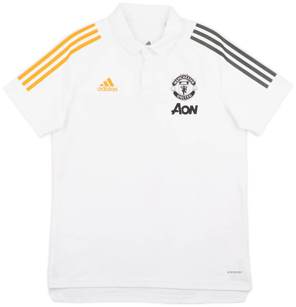 2020-21 Manchester United adidas Polo Shirt - 8/10 - (M)