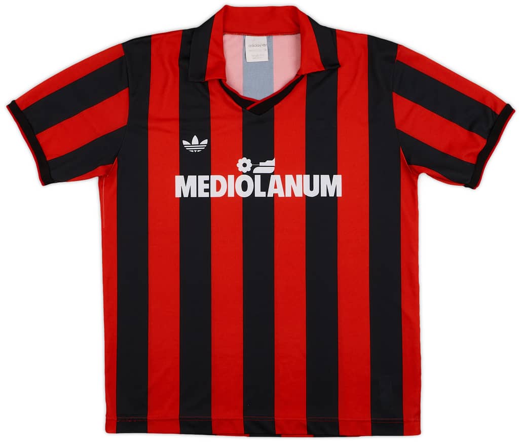 1990-91 AC Milan Home Shirt - 7/10 - (M)