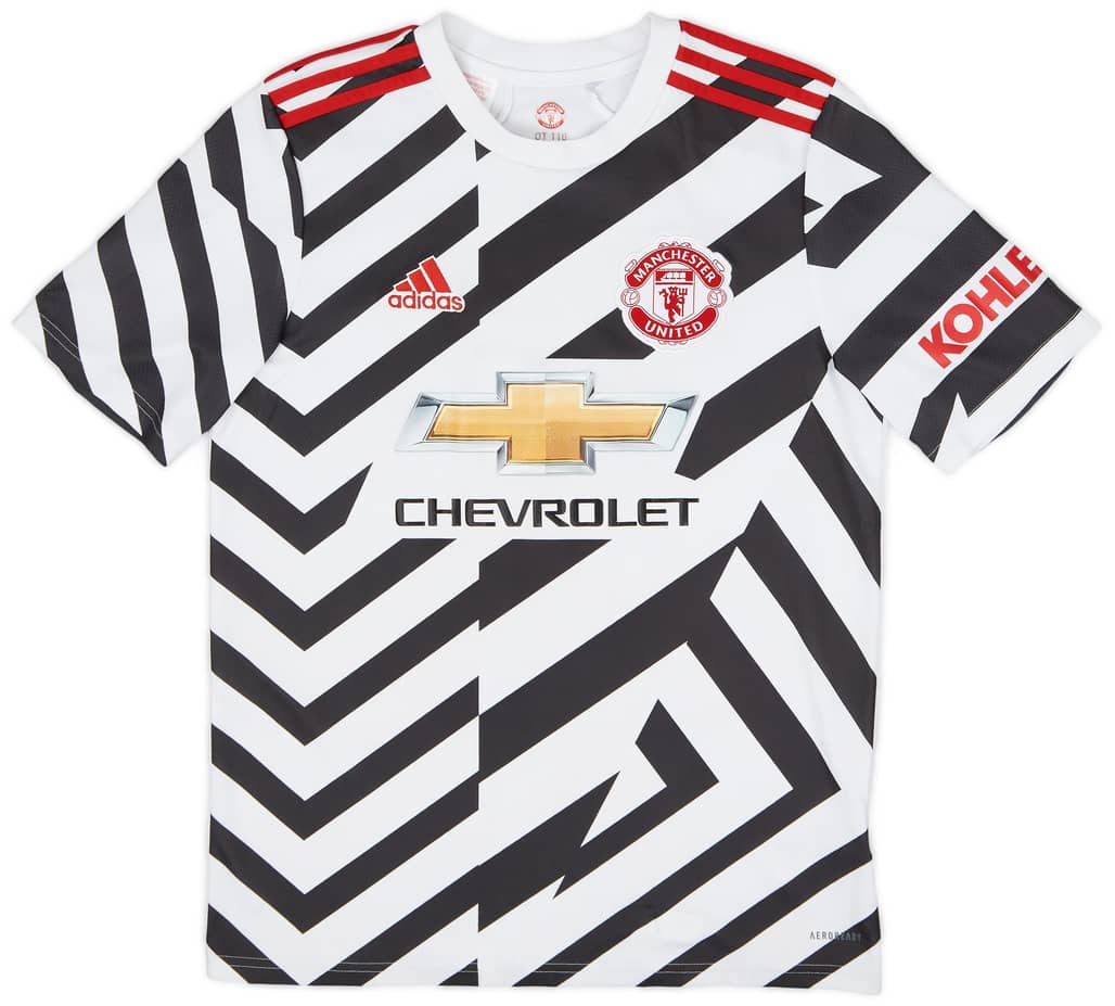 2020-21 Manchester United Third Shirt - 6/10 - (XL.Boys)