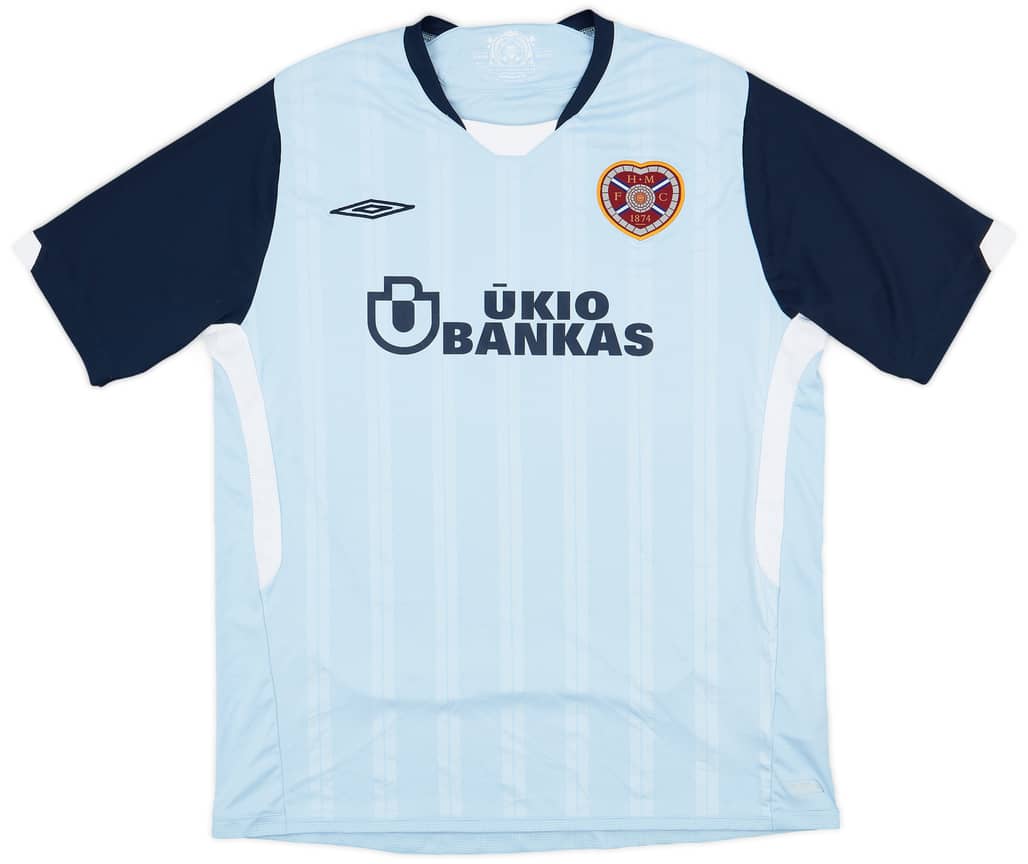 2009-10 Hearts Away Shirt - 8/10 - (L)