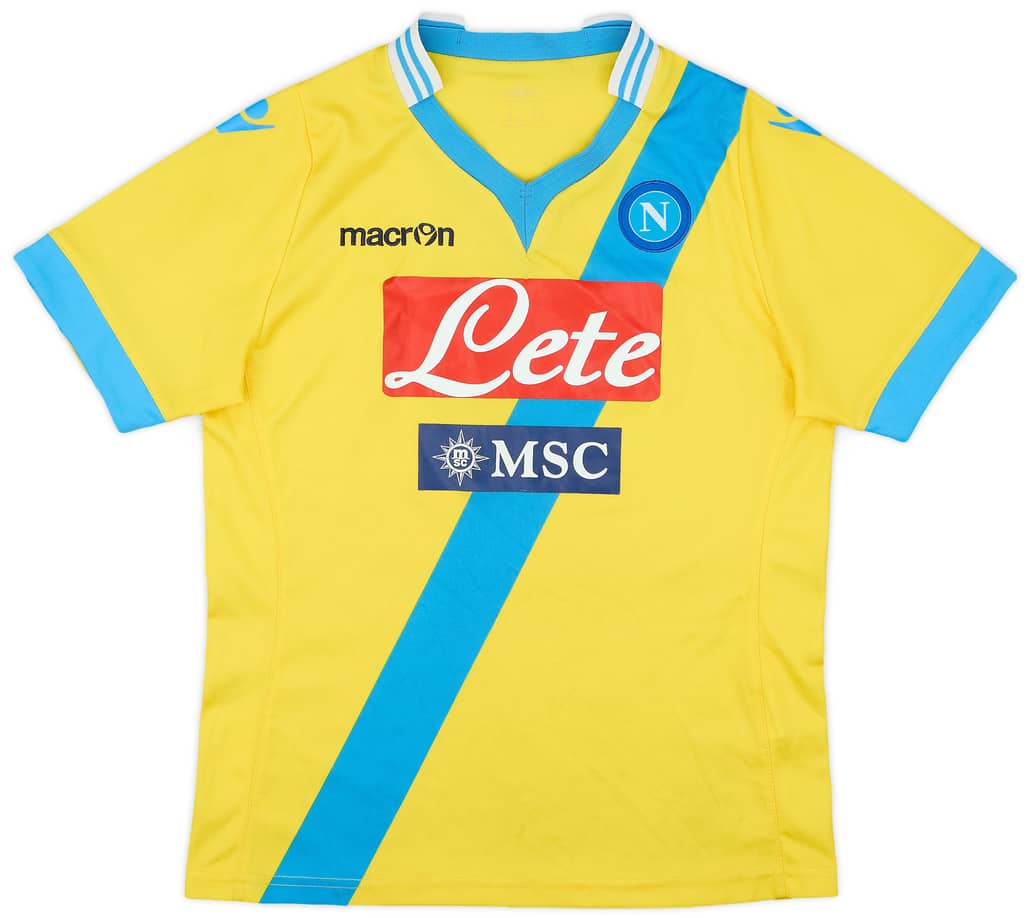 2013-14 Napoli Third Shirt - 5/10 - (XL.Boys)