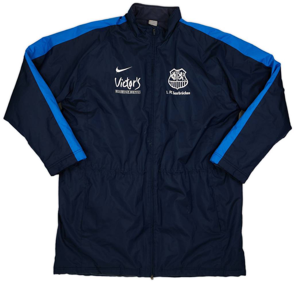 2009-10 Saarbrucken Nike Padded Bench Coat - 8/10 - (XXL)