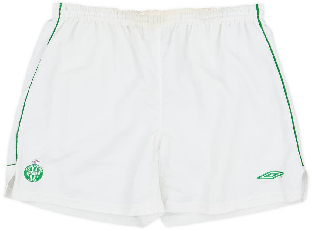 2001-03 Saint Etienne Home Shorts - 8/10 - (L)