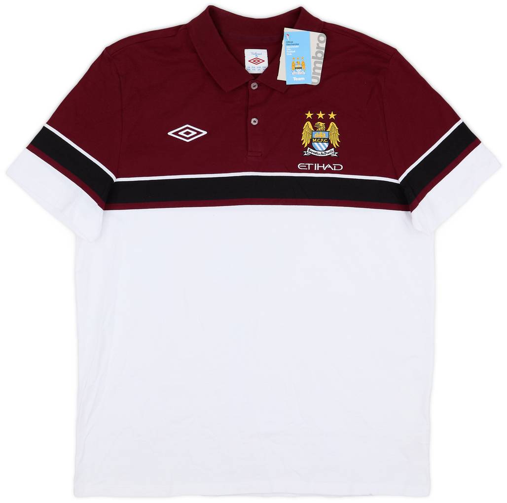2010-11 Manchester City Umbro Polo Shirt (XXL)