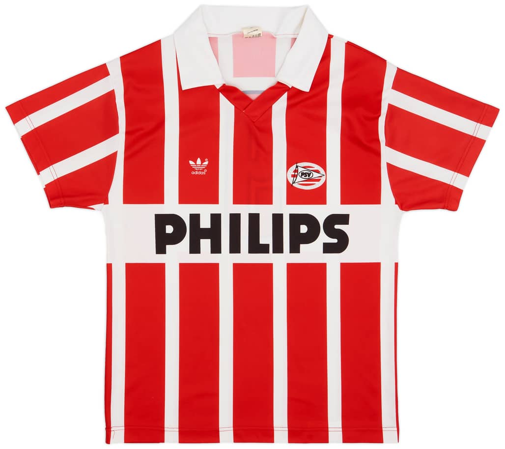 1990-92 PSV Home Shirt #9 (Romario) - 8/10 - (XS)