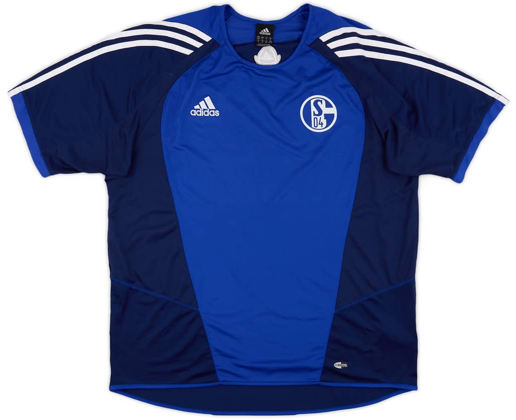 2006-07 Schalke adidas Training Shirt - 6/10 - (XXL)