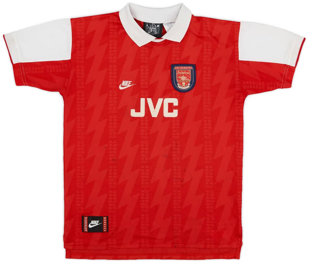 1994-96 Arsenal Home Shirt - 6/10 - (XL.Boys)
