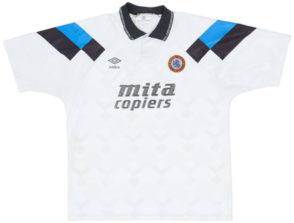 1990-92 Aston Villa Away Shirt - 7/10 - (XL)