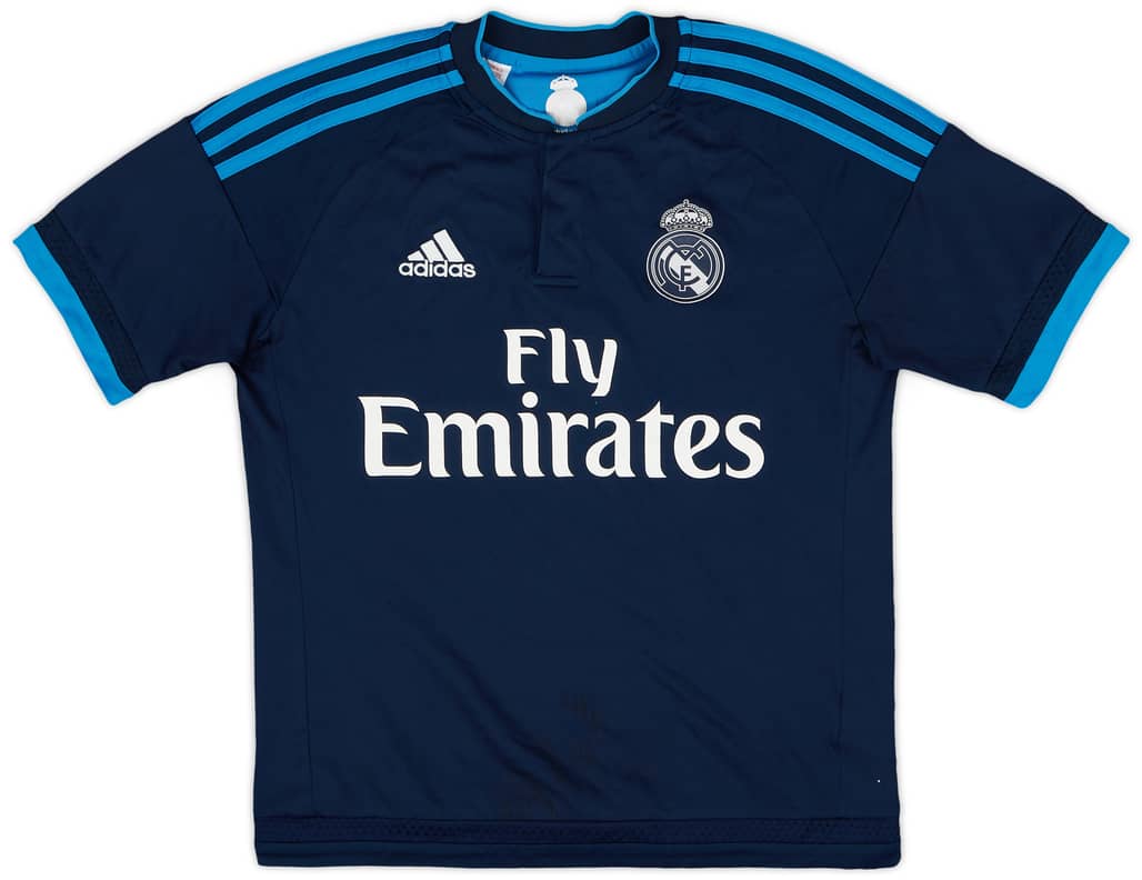 2015-16 Real Madrid Third Shirt - 7/10 - (L.Boys)