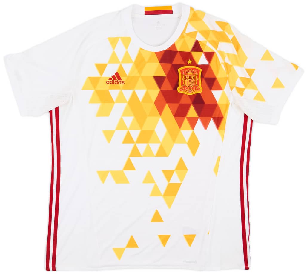 2016-17 Spain Away Shirt - 5/10 - (XL)