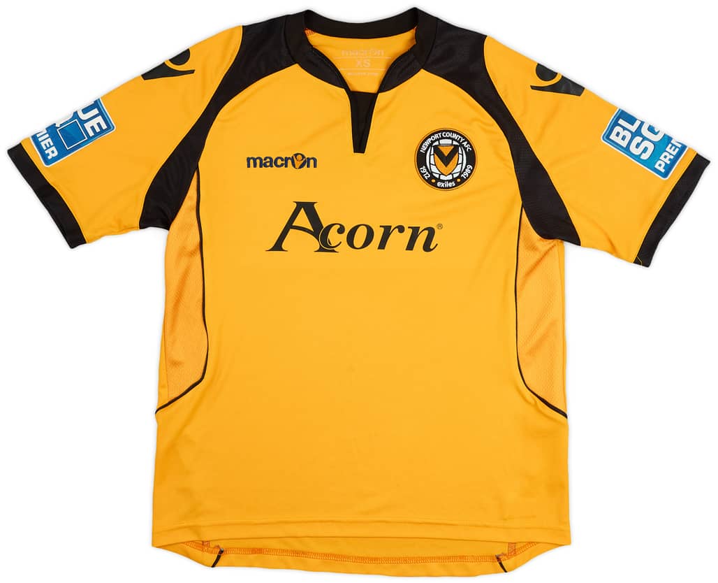 2011-12 Newport County Home Shirt - 9/10 - (XS)