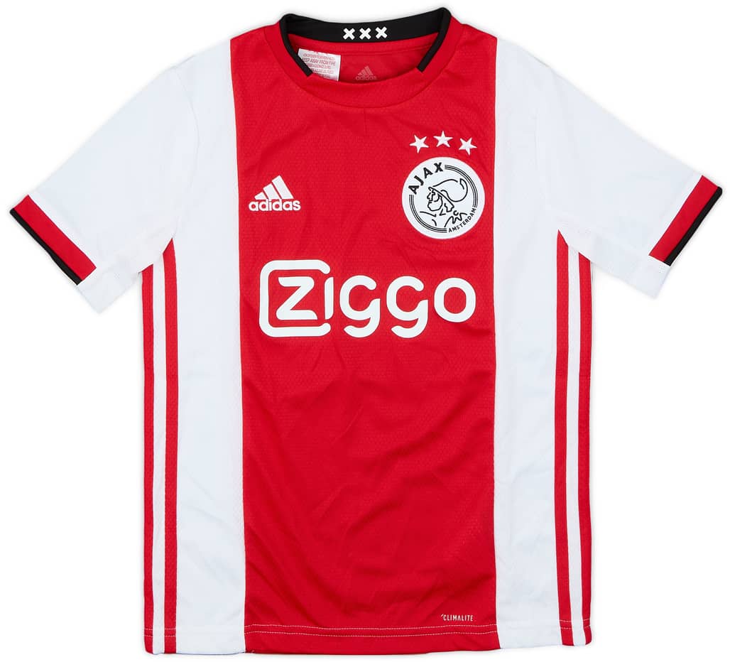 2019-20 Ajax Home Shirt - 9/10 - (S.Boys)