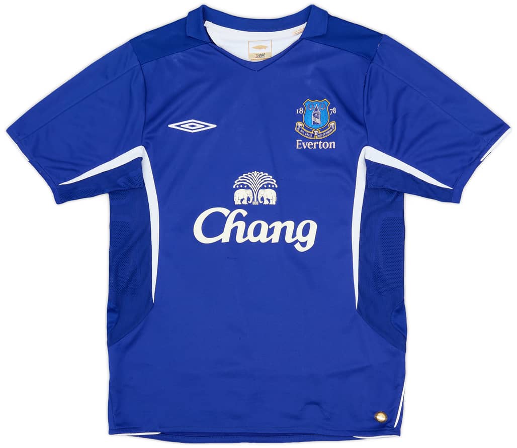 2005-06 Everton Home Shirt - 8/10 - (S)