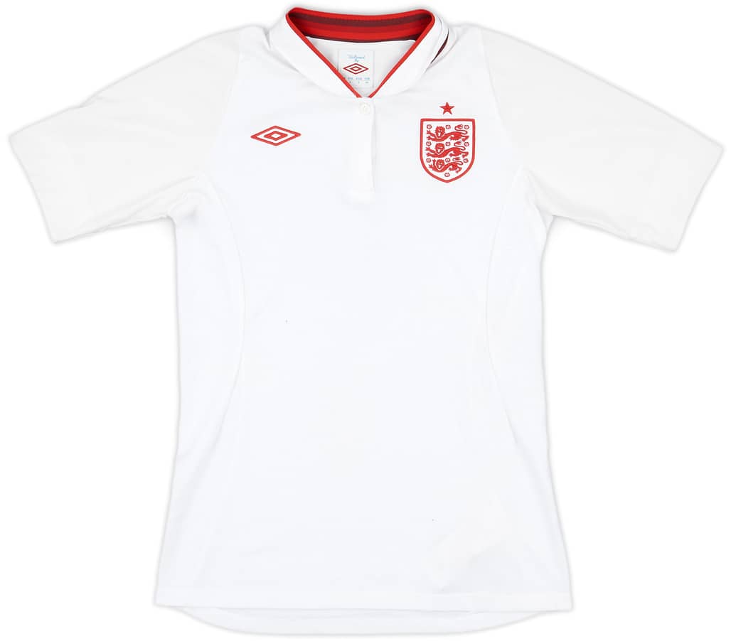 2012-13 England Home Shirt - 7/10 - (Women's S)