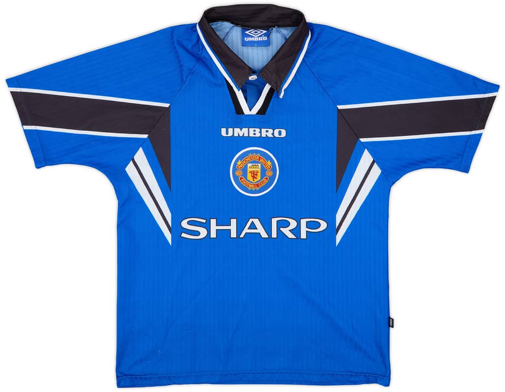 1996-98 Manchester United Third Shirt - 8/10 - (Y)