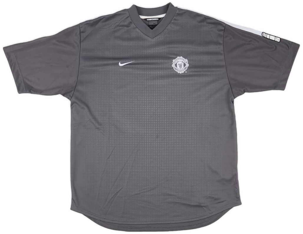 2002-03 Manchester United NIke Training Shirt - 9/10 - (L)