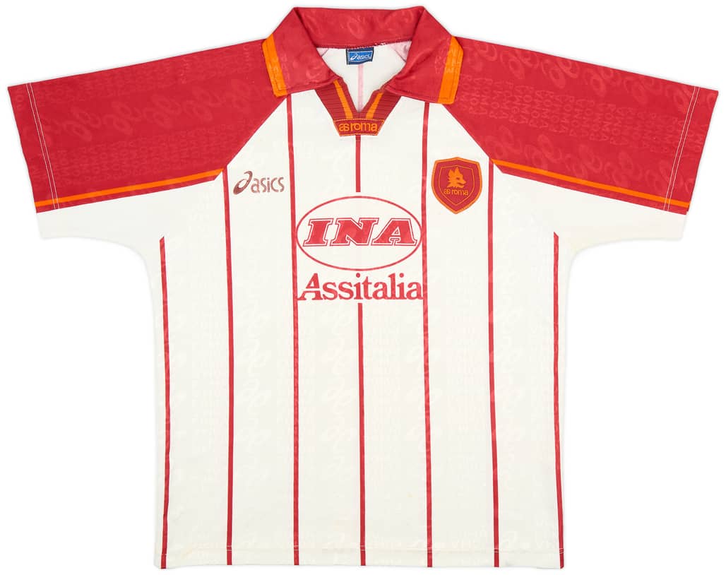 1996-97 Roma Away Shirt - 6/10 - (L)