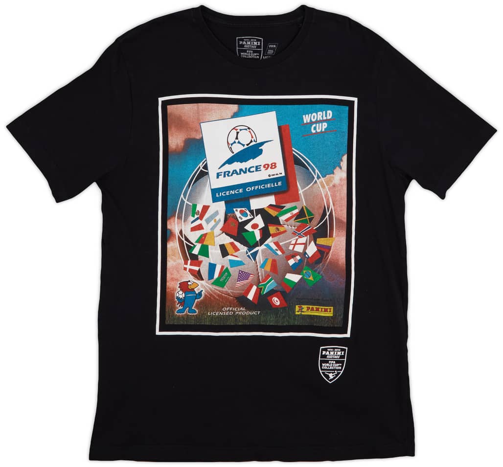 2014 'Coupe du Monde France 98' Panini Graphic Tee - 9/10 - (M)