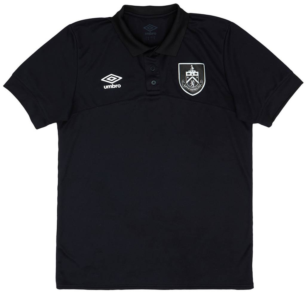 2022-23 Burnley Umbro Polo Shirt - 9/10 - (M)