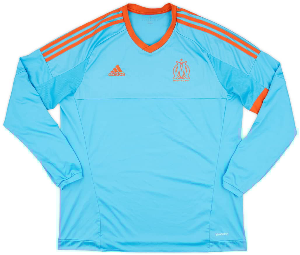 2014-15 Olympique Marseille Fourth L/S Shirt - 9/10 - (XL)