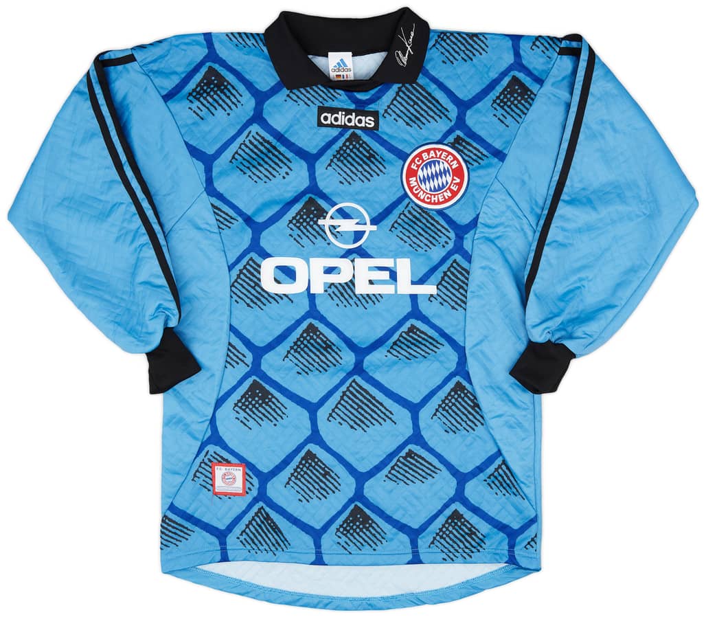 1996-98 Bayern Munich GK Shirt - 8/10 - (S)