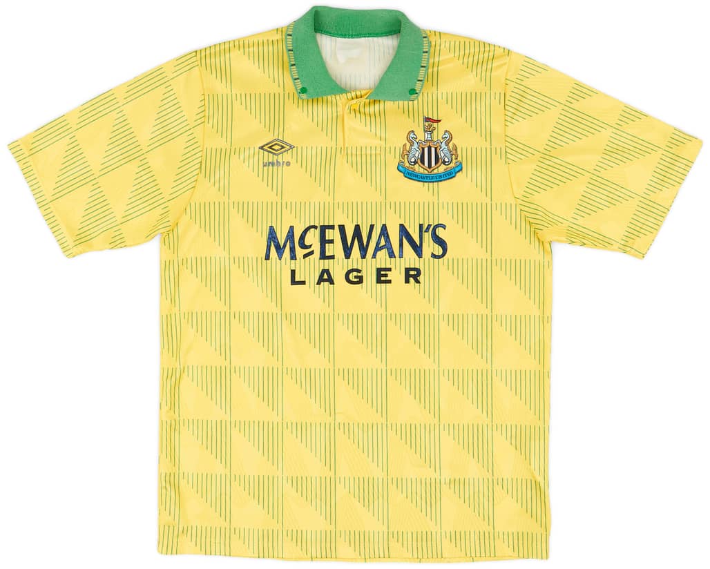 1991-93 Newcastle Away Shirt - 8/10 - (M)