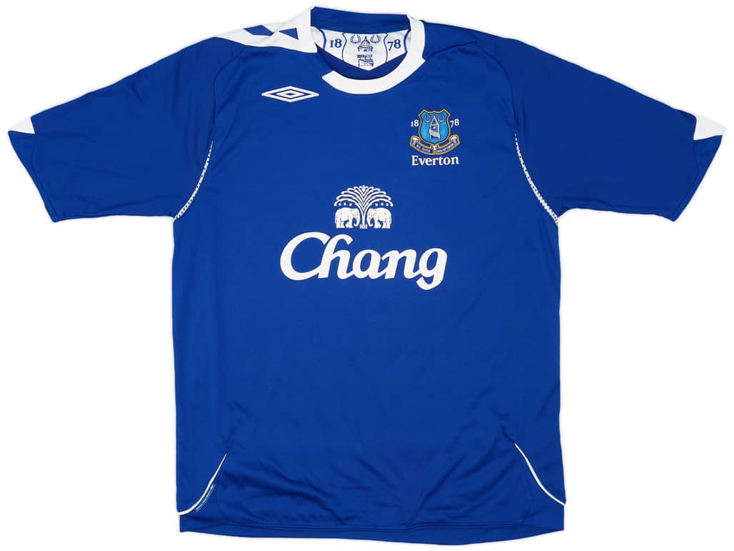 2006-07 Everton Home Shirt - 8/10 - (L)