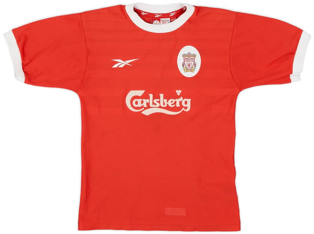 1998-00 Liverpool Home Shirt - 7/10 - (L.Boys)