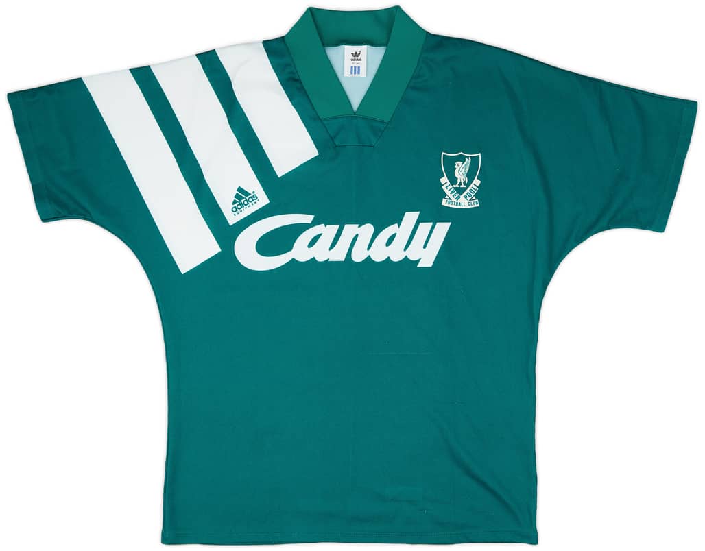 1991-92 Liverpool Away Shirt - 9/10 - (L)