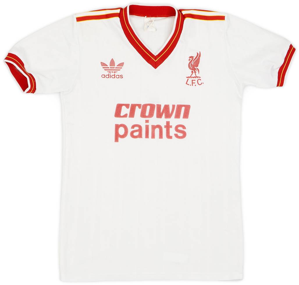 1985-86 Liverpool Away Shirt - 9/10 - (Y)