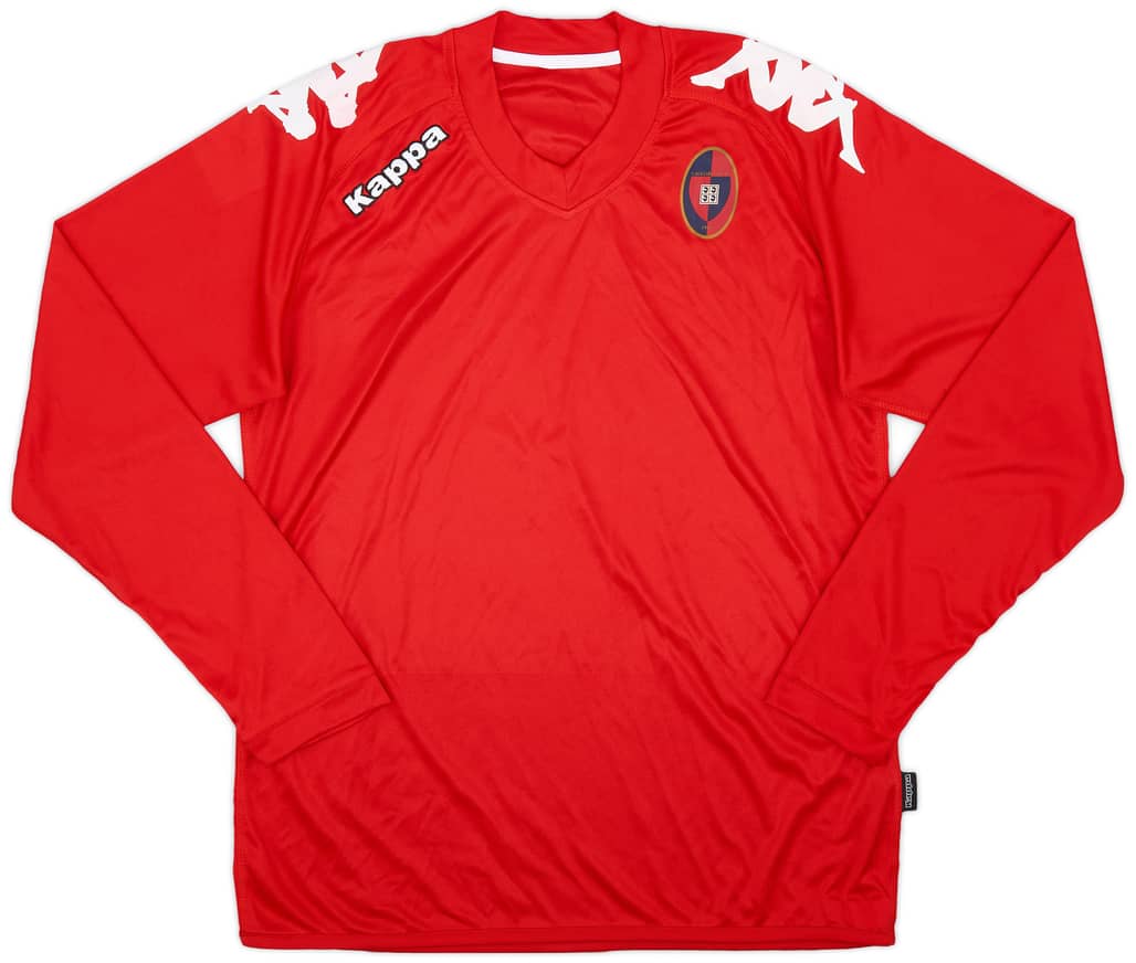 2012-13 Cagliari Kappa Training L/S Shirt - 9/10 - (M)